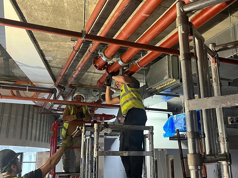 plumbing work